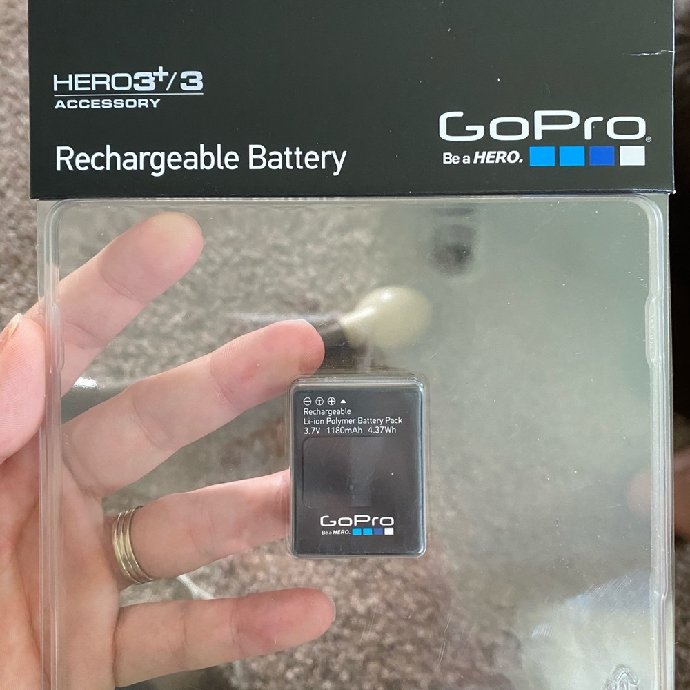 Rechargeable ion battery for GoPro Hero3+\Hero3
